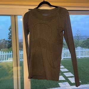 Grey swiftly long sleeve